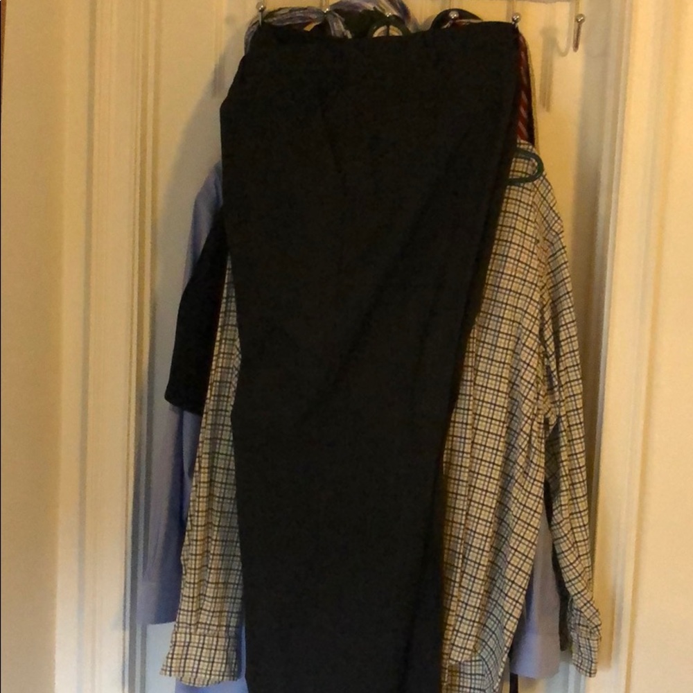 Men’s black slacks  38X32